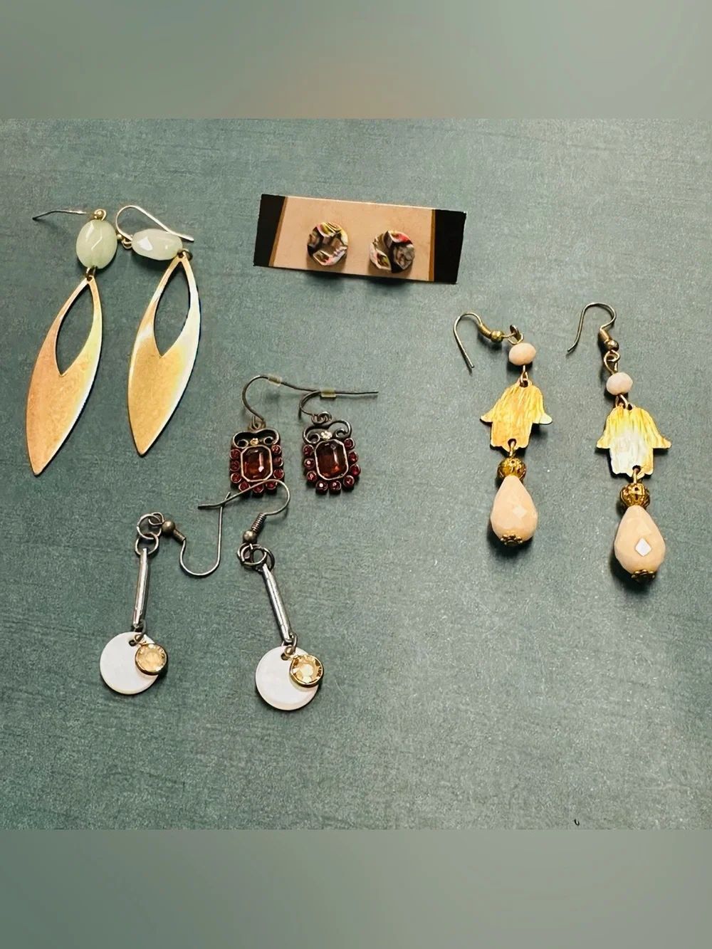 Dangle Boho Earring Bundle 5 Pairs B12